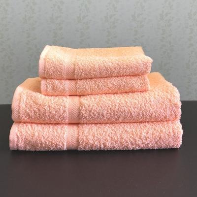 ふるさと納税 泉佐野市 泉州タオルJOYバス&amp;フェイス4枚セット(パンプキン) 099H3650