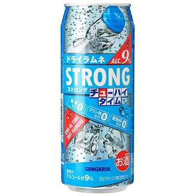 ふるさと納税 伊賀市 サンガリア ストロングチューハイタイム ゼロドライラムネ 490ml×24本