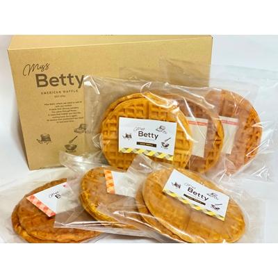 ふるさと納税 大野町 手作りワッフル生地12枚セット