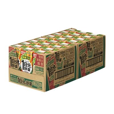 ふるさと納税 紀の川市 紀の川市産 紙パック飲料 一日分の野菜200ml×24本(1ケース)