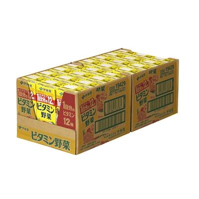ふるさと納税 紀の川市 紀の川市産 紙パック飲料 ビタミン野菜200ml×24本(1ケース)