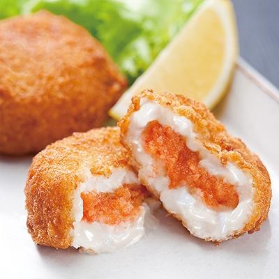 ふるさと納税 上毛町 明太子屋がこだわった明太クリーミーコロッケ10個