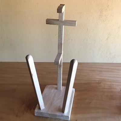 ふるさと納税 山県市 剣道 防具乾燥スタンド [防具deDRY] ラバーウッド材 1台