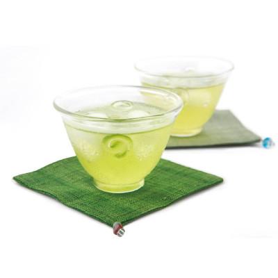 ふるさと納税 宇治田原町 宇治・水出し朝昼番茶ティーバッグ 10g×20個入×6袋 クールサーバー付の画像