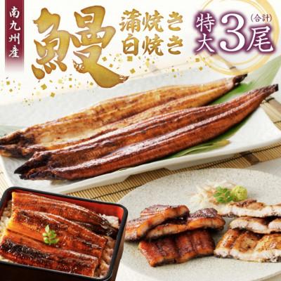 ふるさと納税 久留米市 うなぎの蒲焼き・白焼き 3尾セット (柳栄館)