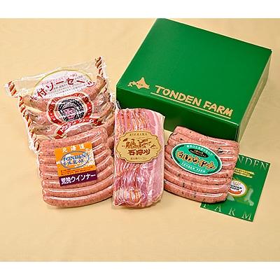 ふるさと納税 江別市 [のし付]炭焼ソーセージ・ベーコン4種セット