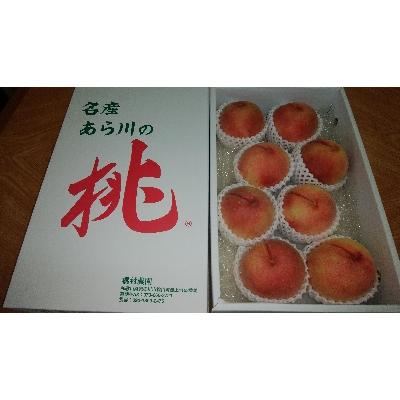 ふるさと納税 紀の川市 橋村農園のあらかわの桃 約1.5〜2kg 6〜8個入 2026年7月上旬以降発送