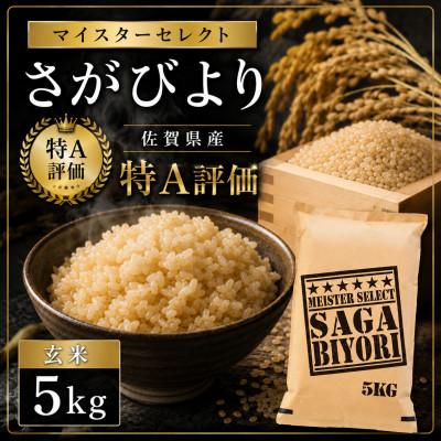 ふるさと納税 伊万里市 令和7年産[玄米] さがびより5kg[特A評価][マイスターセレクト]