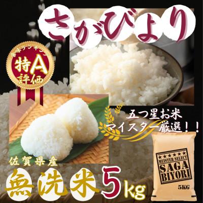 ふるさと納税 伊万里市 令和7年産[無洗米]さがびより 5kg [マイスターセレクト]