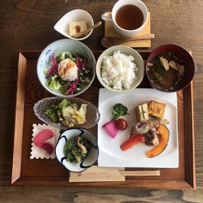 ふるさと納税 御所市 ペア テガミランチ チケット (オリジナルラベル片上醤油うすくち・こいくち150ml各1本付き)