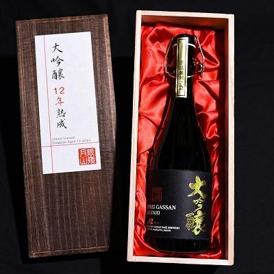 ふるさと納税 寒河江市 [数量限定]銀嶺月山 大吟醸 12年熟成 [木箱入り] 低温熟成