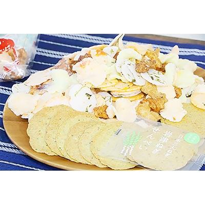 ふるさと納税 朝来市 [海鮮せんべい但馬]岩津ねぎせんべいと但馬ミックス