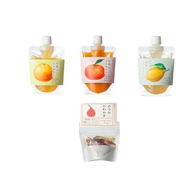 ふるさと納税 紀の川市 ドライいちじくとなちゅるん(みかん・はっさく・はちみつレモン)のセット