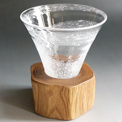 ふるさと納税 旭川市 木Glass(木グラス) ウズ (大)_00029