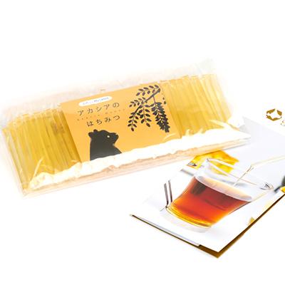 ふるさと納税 旭川市 【非加熱 はちみつ 小分け】北海道産 アカシア 蜂蜜スティック 2.5g×100本 国産_00512 |  | 02