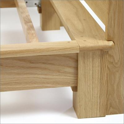 ふるさと納税 旭川市 旭川家具 山室家具製作所 LINEA(リネア) No.106 シングルベッド ナラ_00932の画像