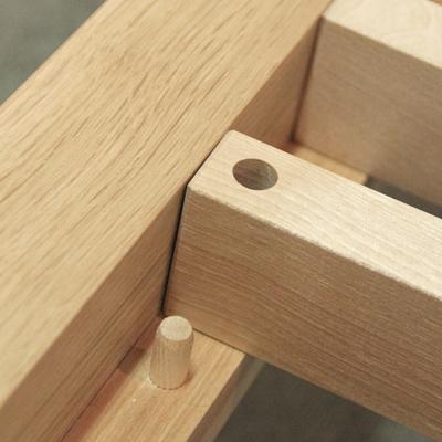 ふるさと納税 旭川市 旭川家具 山室家具製作所 LINEA(リネア) No.106 シングルベッド ナラ_00932の画像