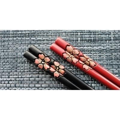 ふるさと納税 村上市 村上木彫堆朱 桜色分 夫婦箸 C4033 : Yahoo
