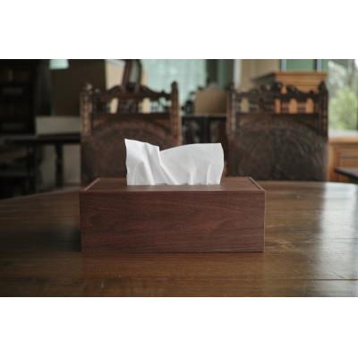 ふるさと納税 旭川市 ティッシュボックス(ウォルナット)_01727