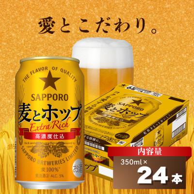 ふるさと納税 船橋市 サッポロ 麦とホップ 麦の旨みと飲みごたえを楽しめる ビールテイスト飲料 350ml×24本 350