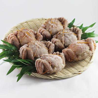 ふるさと納税 森町 新物 [噴火湾産]産地直送 冷凍浜茹で毛ガニ(約400g前後〜約450g前後)×6杯