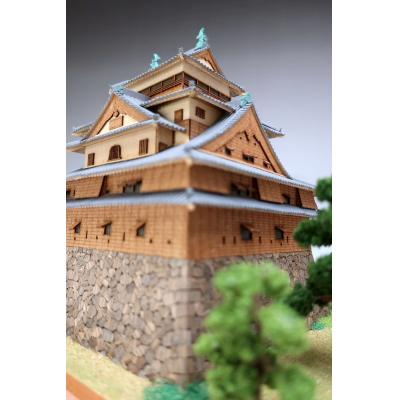 ふるさと納税 松江市 Woody JOE製　木製建築模型　1/150 松江城_3