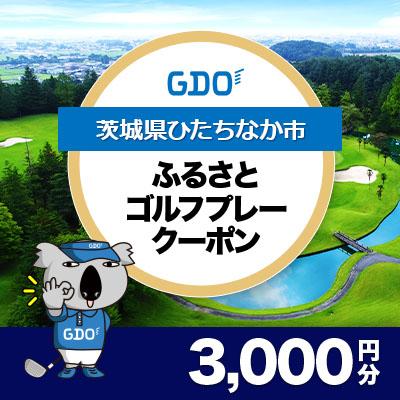 ふるさと納税 ひたちなか市 [茨城県ひたちなか市]GDOふるさとゴルフプレークーポン(3,000円分)