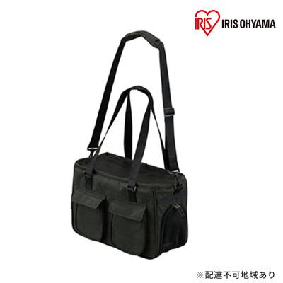 ふるさと納税 大河原町 ソフトペットキャリーSサイズ PSC-400 ブラック アイリスオーヤマ