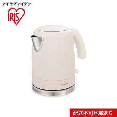 ふるさと納税 大河原町 電気ケトル IKE-D1000-CW ホワイト