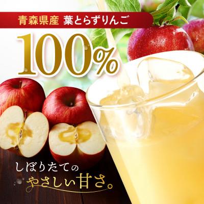ふるさと納税 鰺ヶ沢町 りんごジュース 青森シャイニーアップルジュース 葉とらずりんご280ml×24本[53841387] |  | 03