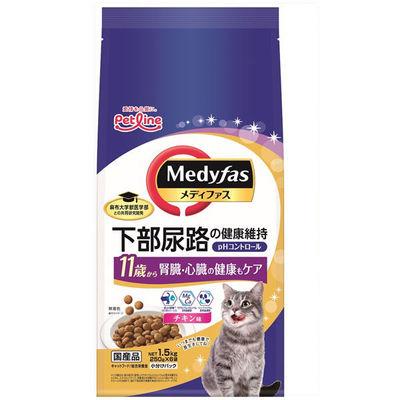 ふるさと納税 多治見市 [最短当日発送]メディファス 11歳〜 チキン味 国産 1.5kg(250g×6袋)キャットフード