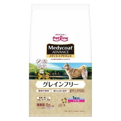 ふるさと納税 多治見市 [最短当日発送]メディコートアドバンス グレインフリー 1歳〜 チキン味 2kg(500g×4袋入)