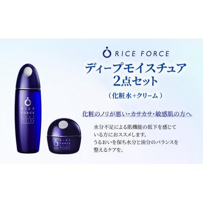 ふるさと納税 綾川町 ディープモイスチュア2点セット(化粧水+クリーム) スキンケア 