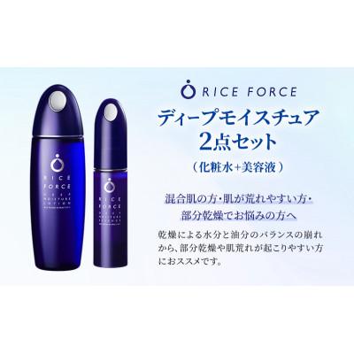 ふるさと納税 綾川町 ディープモイスチュア2点セット(化粧水+美容液) スキンケア 混合肌