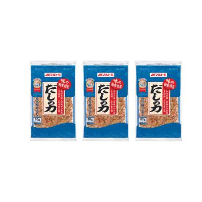 ふるさと納税 伊予市 [マルトモ]鰹節 だしの力 80g×3袋|A27