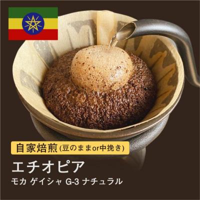 ふるさと納税 堺市 [豆]#036 モカ ゲイシャ G-3 ナチュラル エチオピア コーヒー豆 310g