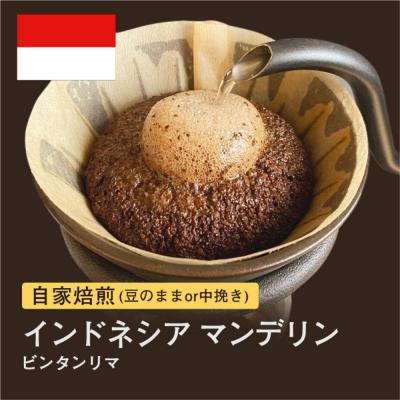 ふるさと納税 堺市 [粉]#075 インドネシア マンデリン ビンタンリマ コーヒー豆 310g