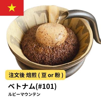 ふるさと納税 堺市 [豆]コーヒー #101 ルビーマウンテン (ベトナム アラビカ) 310g