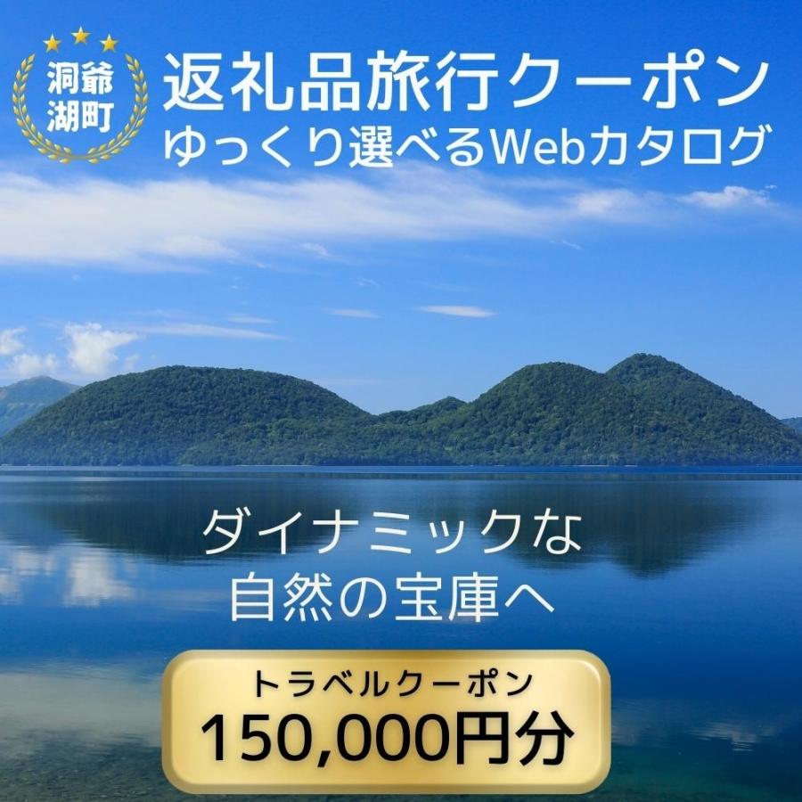 ふるさと納税 洞爺湖町 北海道ツアー 洞爺湖温泉 後から選べる旅行Webカタログで使える! 旅行クーポン 150000円分