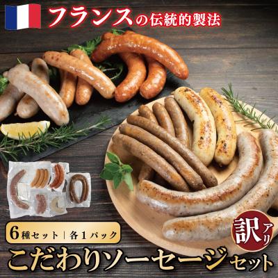 ふるさと納税 吉野川市 訳ありソーセージ 6種 セット 極太