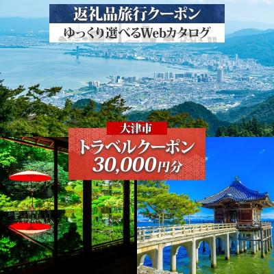 ふるさと納税 大津市 大津市 後から選べる旅行Webカタログで使える! 旅行クーポン(30,000円分)