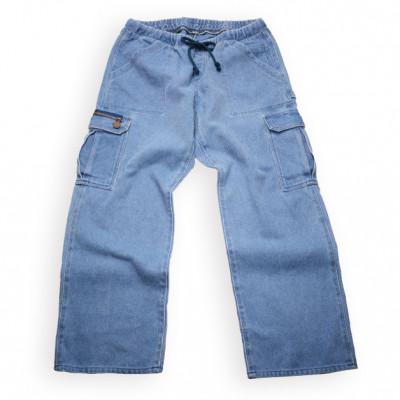 ふるさと納税 柏原市 [3Lサイズ]柔道衣メーカーの刺子カーゴパンツ インディゴ染め