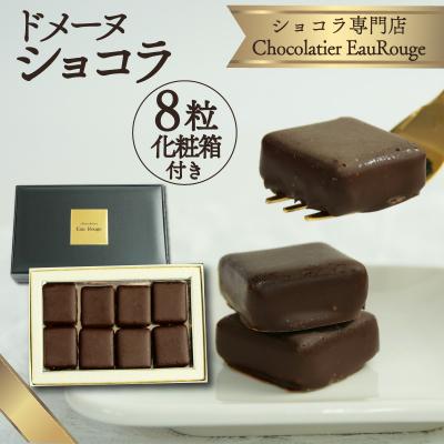 ふるさと納税 長泉町 ドメーヌ ショコラ 8粒入り 化粧箱付