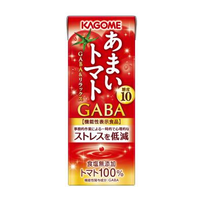 ふるさと納税 北杜市 カゴメ あまいトマト GABA&amp;リラックス 195ml 紙パック 24本入