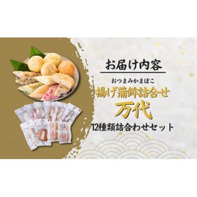 ふるさと納税 新潟市 揚げ蒲鉾詰合せ 万代 かまぼこ 12種 詰め合わせ