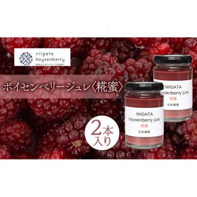 ふるさと納税 新潟市 ボイセンベリージュレ[糀蜜]2本入り