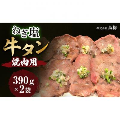 ふるさと納税 新潟市 ねぎ塩牛タン(焼肉用)冷凍