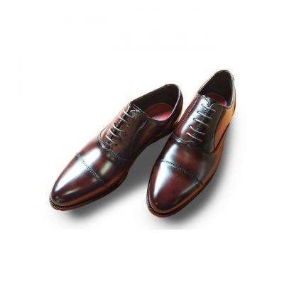 ふるさと納税 新潟市 0321牛革 防水・防滑ビジネスシューズ620BR サイズ26.5cm