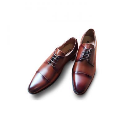 ふるさと納税 新潟市 0325牛革 ストレートチップビジネスシューズ5501BR サイズ25.0cm