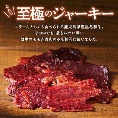 ふるさと納税 南九州市 黒毛和牛モモ赤身ビーフジャーキー3パック |  | 01
